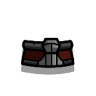 Reinforced Leather Tunic Belt