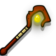 Bogmender Healer Robes Staff